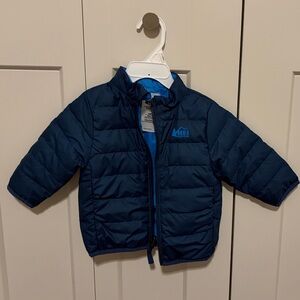 REI Kids Puffer Jacket - Navy Blue